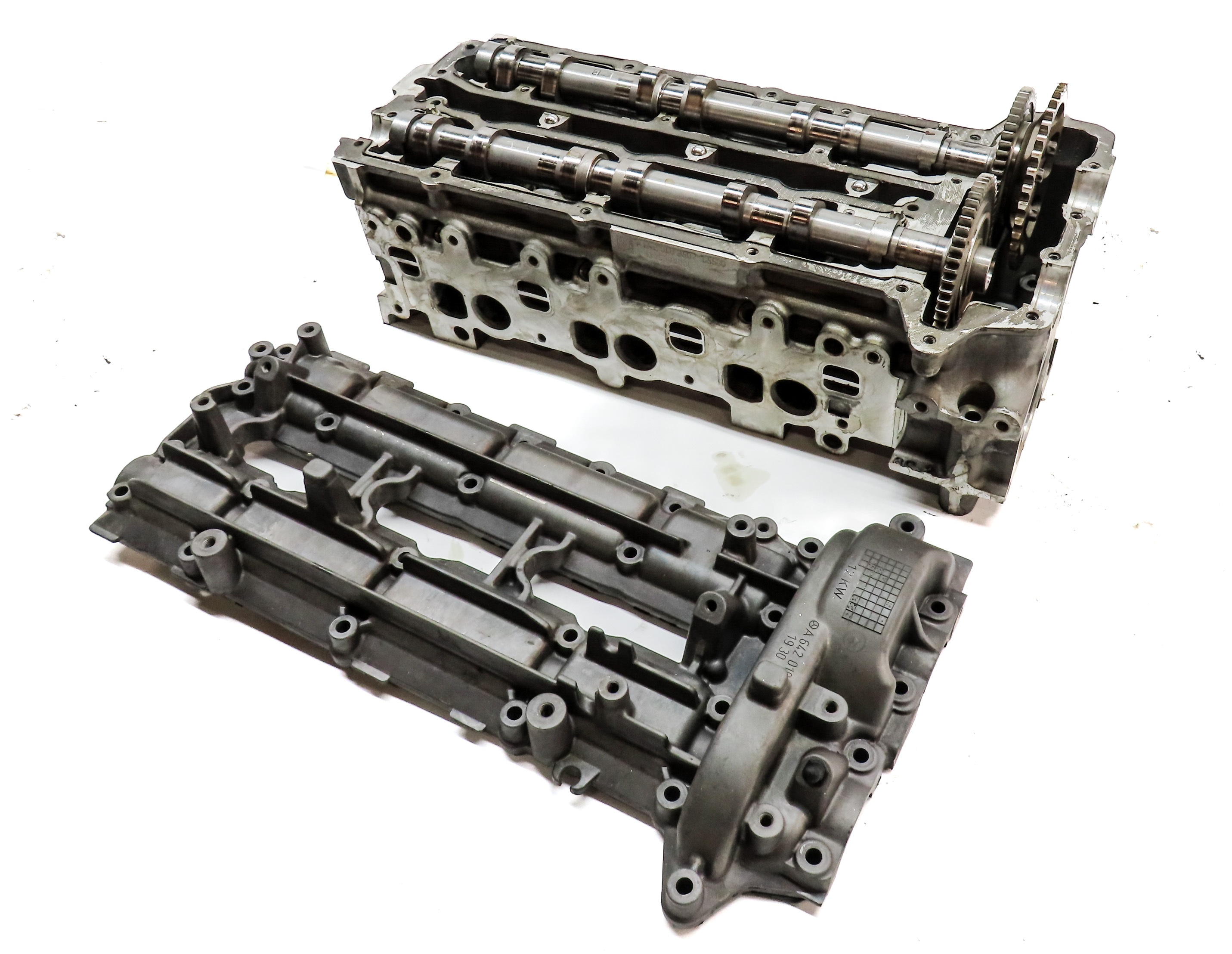 12-15 MERCEDES GL350 ML350 S350 (W166 X166 W221) 3.0L DIESEL LEFT CYLINDER HEAD — exact item pictured